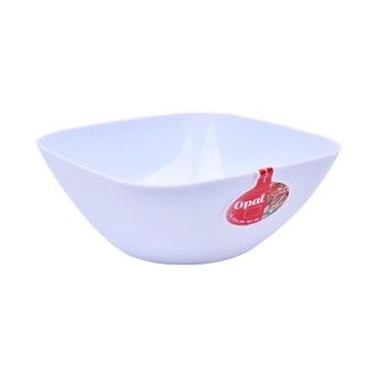 TIGELA QUADRADA 680 ML BRANCA