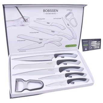 SET 5 FACAS+DESCASCADOR 2830-047A CX24