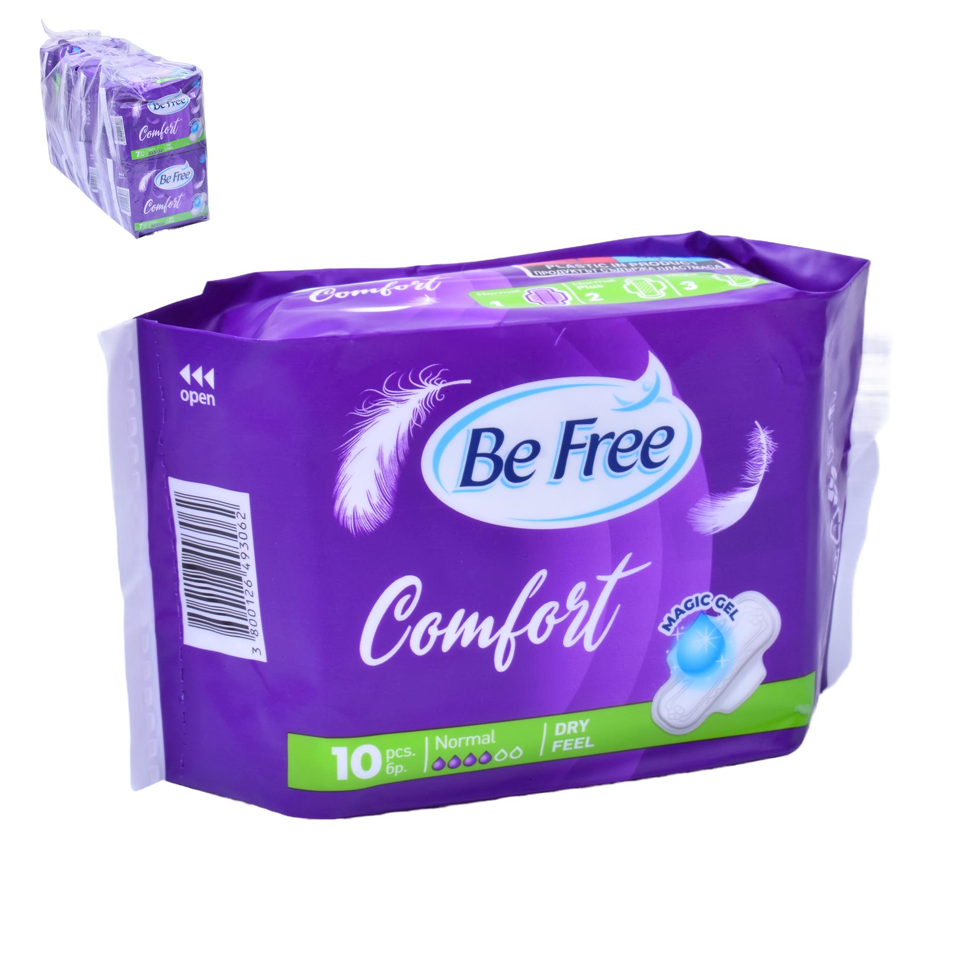 BE FREE CONFORT DRY NORMAL10UN CX36 BE FREE CONFORT DRY NORMAL10UN CX36