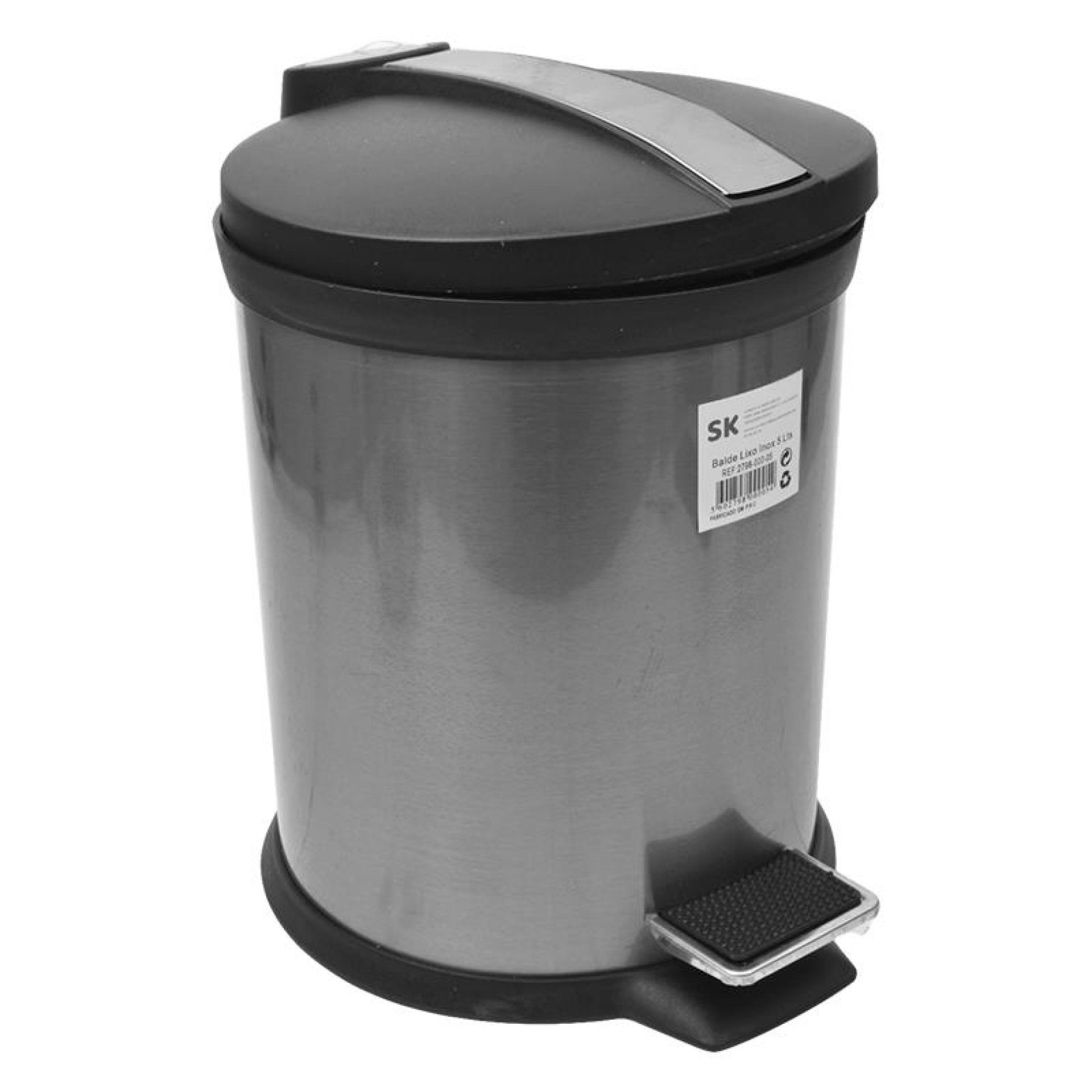 BALDE LIXO INOX 8 LTS 2798-000-08 CX12 BALDE LIXO INOX 8 LTS 2798-000-08 CX12