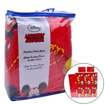 JOGO CAMA CORALINA CASAL MICKEY