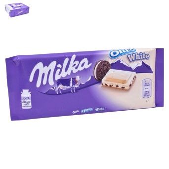 MILKA CHOCO OREO BRANCO 22X100G CX22