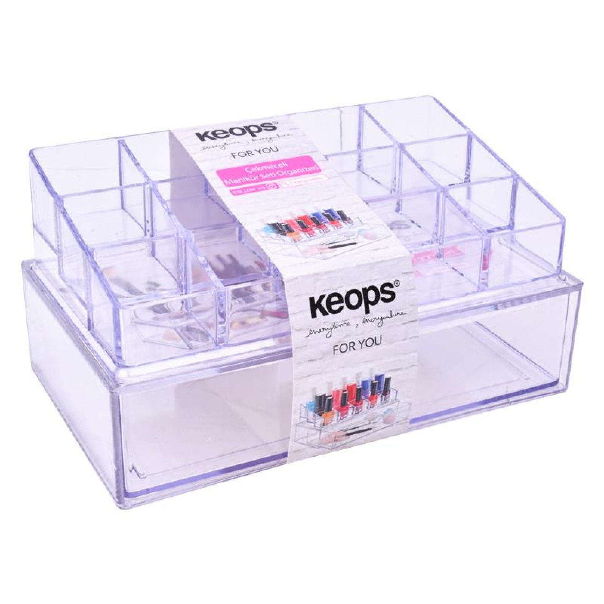 ORGANIZADOR COSMETICA ACR FT-013 CX24 ORGANIZADOR COSMETICA ACR FT-013 CX24