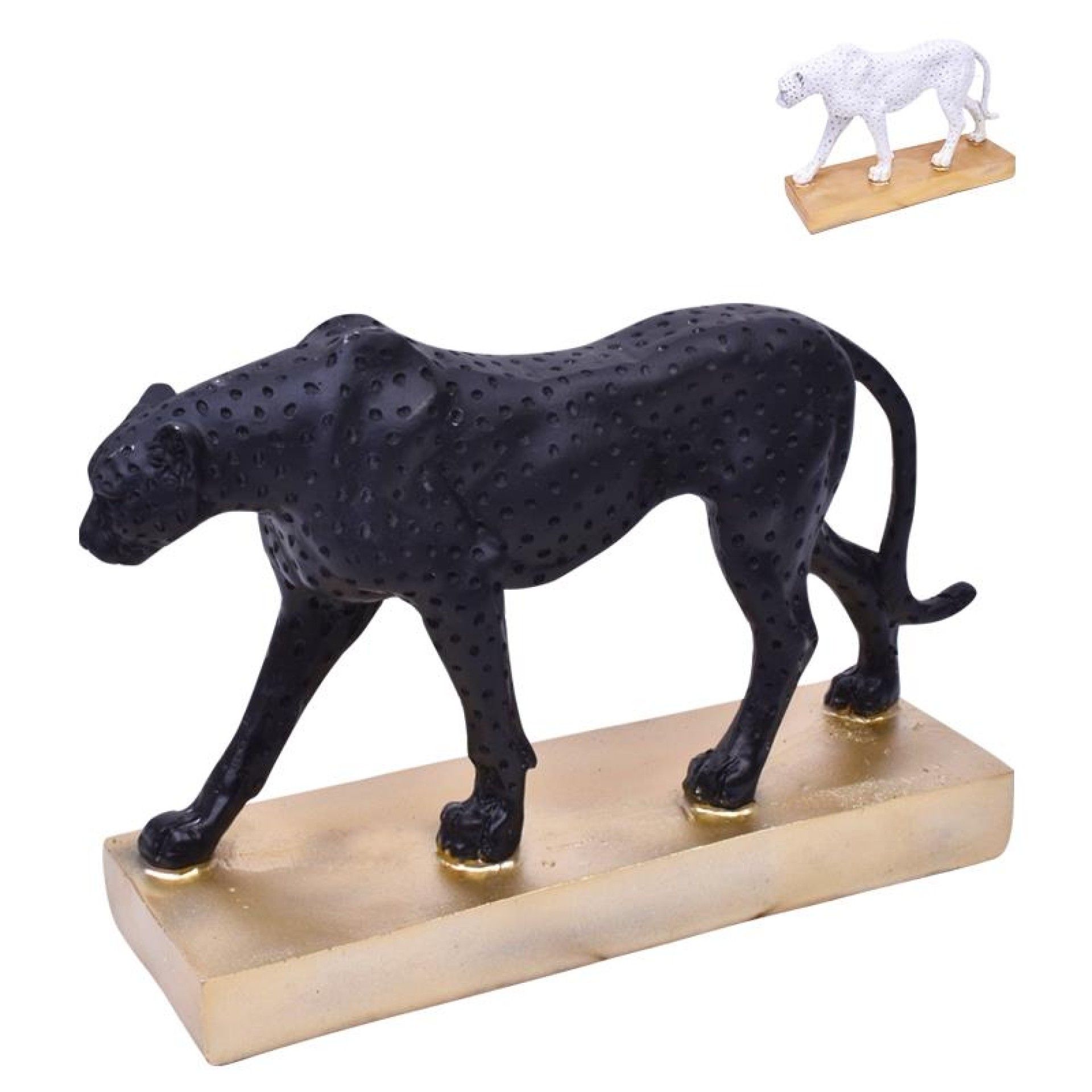 FIGURA DEC. PANTERA OURO 2565-012 CX24 FIGURA DEC. PANTERA OURO 2565-012 CX24