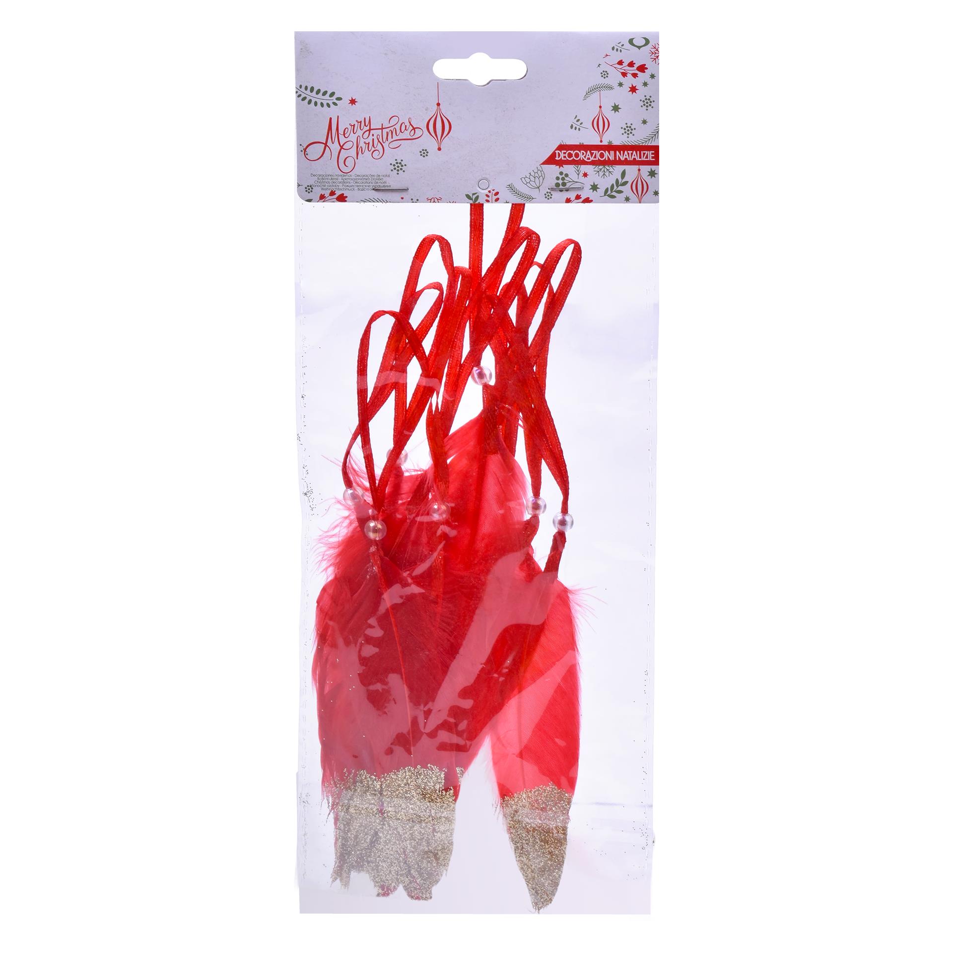 PENDURANTES PLUMA VRM 12CM 10UN PENDURANTES PLUMA VRM 12CM 10UN