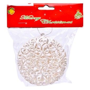 DEC NATAL BOLA 9CM 1611-017-03 CX360
