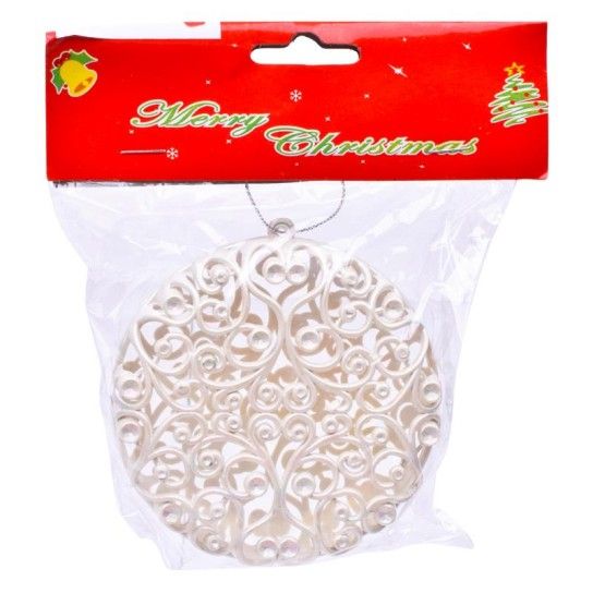 DEC NATAL BOLA 9CM 1611-017-03 CX360