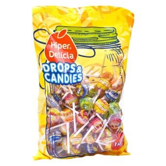 SACO CHUPAS HIPER DELICIA 1KG