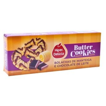 BOLACHAS MANTEIGA C/CHOCO 135G