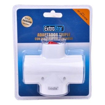 FICHA DUPLA C/INTERRUPTOR Q12 5%