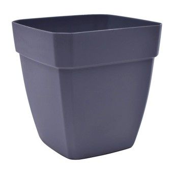VASO QUADR C/ABA EUR 400 CINZA