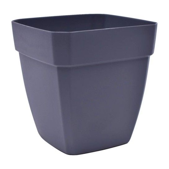 VASO QUADR C/ABA EUR 400 CINZA