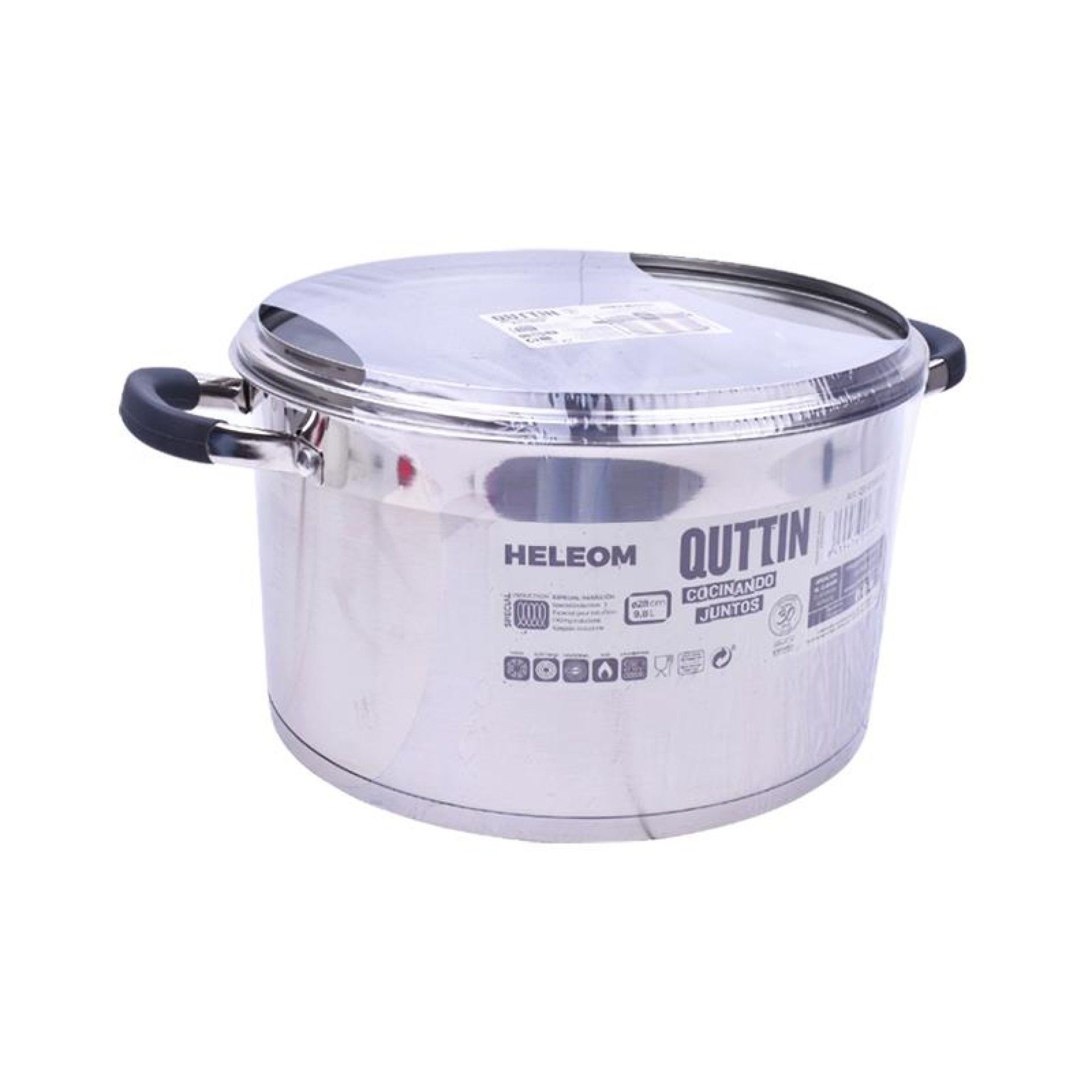 PANELA INDUÇAO INOX QUTTIN HELEOM 3L PANELA INDUÇAO INOX QUTTIN HELEOM 3L