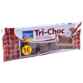 BOLACHA TRI-CHOC 160G