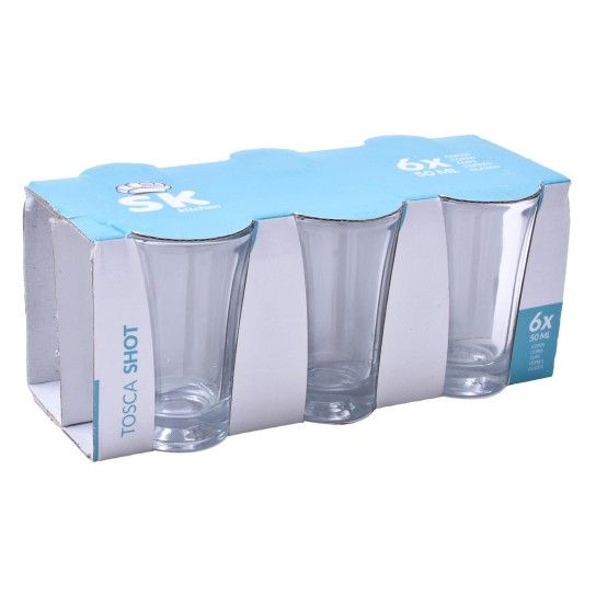 COPO SHOT TOSCA SET6UN 50ML