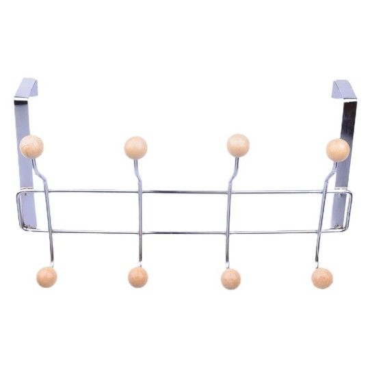 CABIDE PORTA METAL 4 GANCHOS MD 430-608