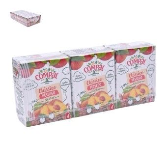 COMPAL PESSEGO 8X3X200ML