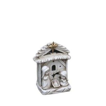 PRESEPIO PORC. C/LUZ 17,5CM 50431566 LUNA
