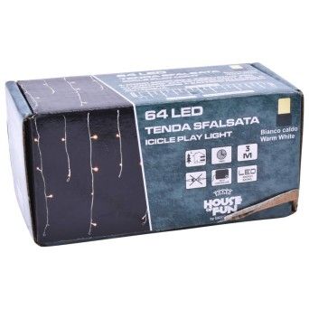 SERIE NATAL 64 LED AMARELO