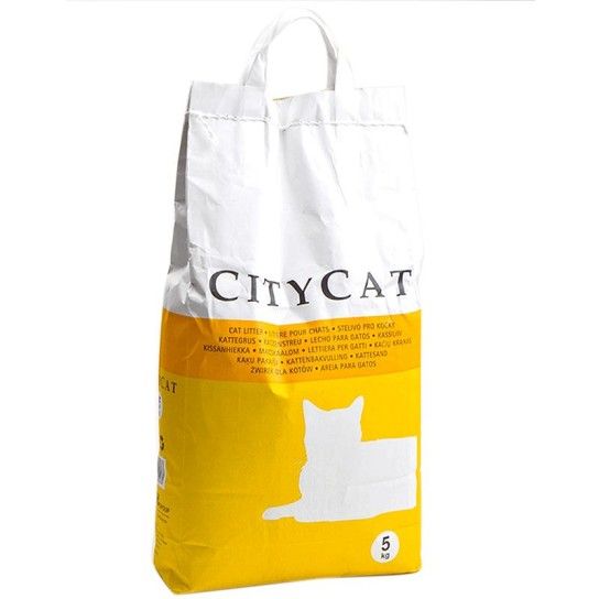AREIA P/GATO CITYCAT 5KG AREIA P/GATO CITYCAT 5KG
