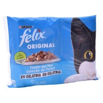 FELIX ORIG PEIXE 4X85G