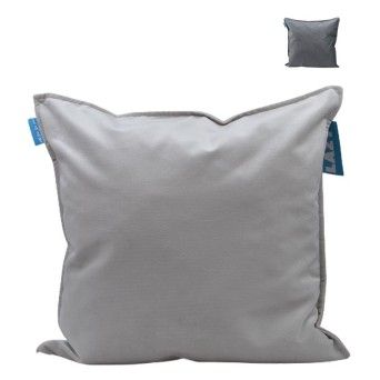 ALMOFADA VILLAR 60X60 BEIGE/CINZA CLARO