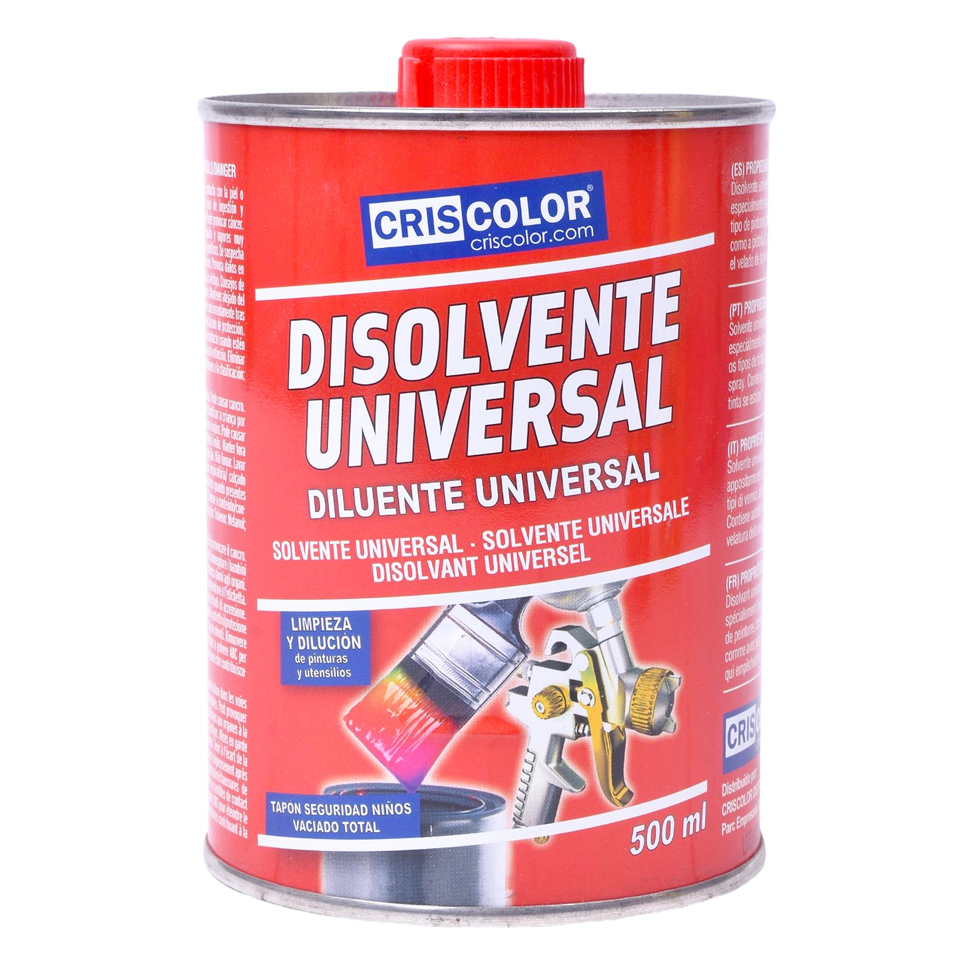 DILUENTE UNIVERSAL 500ML DILUENTE UNIVERSAL 500ML