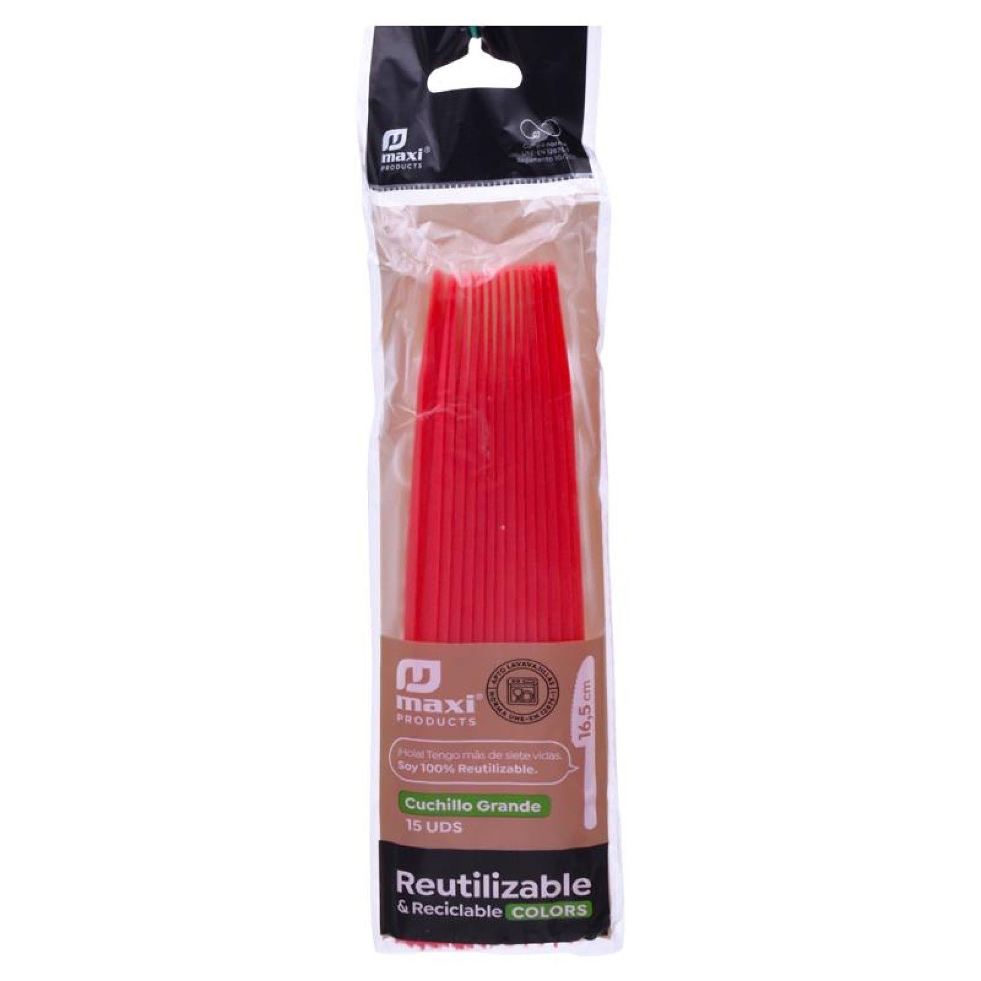 FACA DESC REUT VERM 16.5CM 15UN 1351R FACA DESC REUT VERM 16.5CM 15UN 1351R