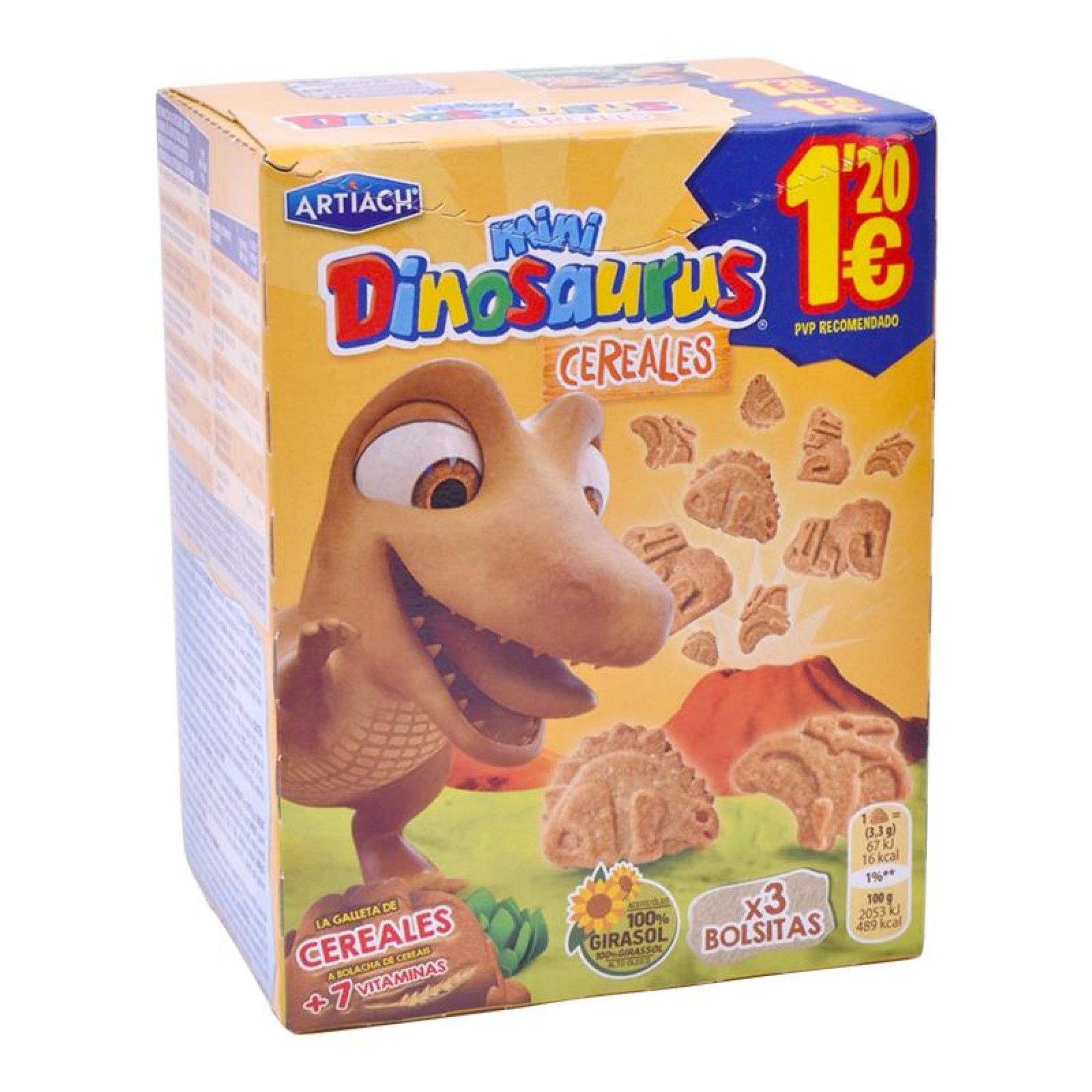 DINOSSAURO CEREAIS 120GR PV1.2 DINOSSAURO CEREAIS 120GR PV1.2