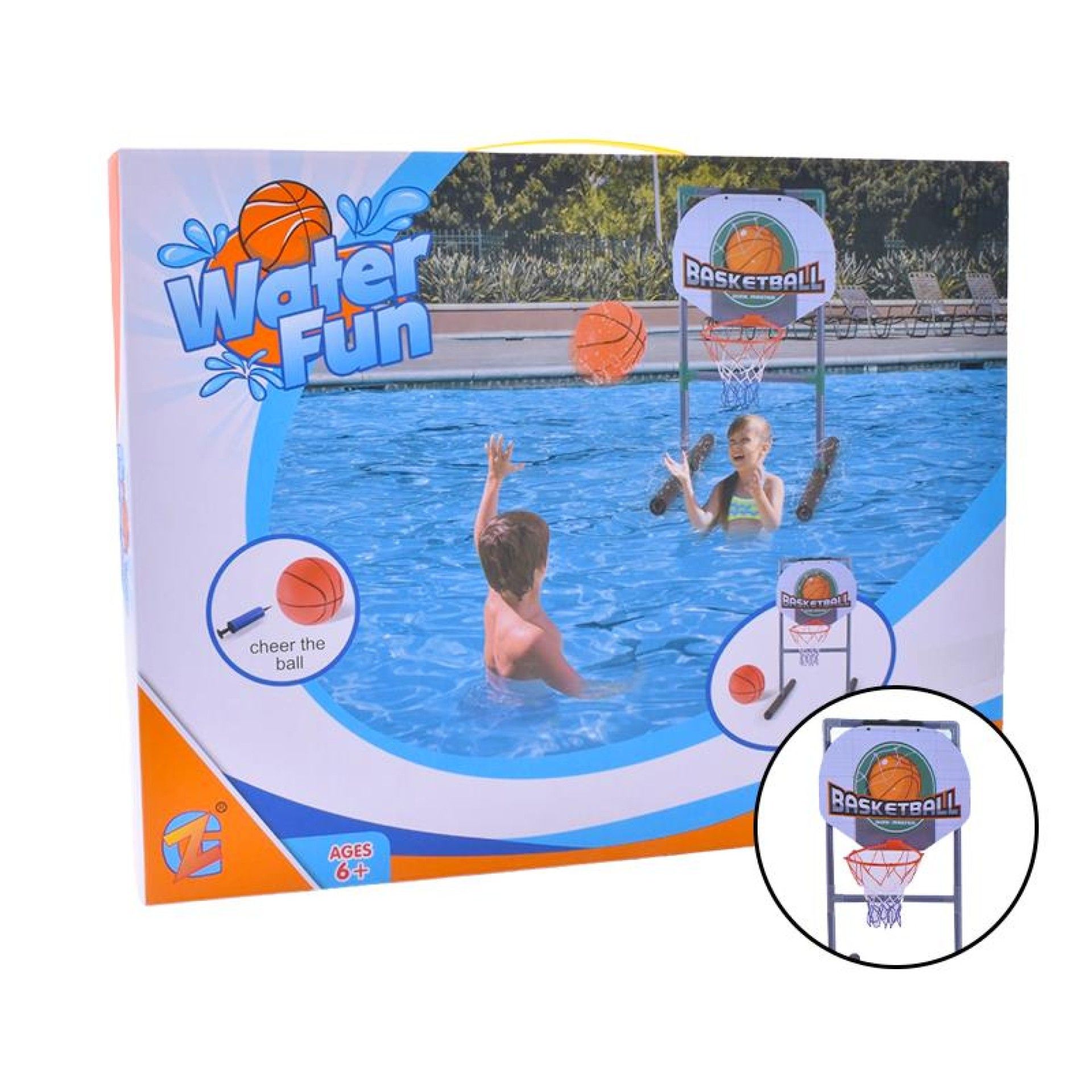 BASKETBALL PISCINA 45X45X67 ZG270-265 CX24 BASKETBALL PISCINA 45X45X67 ZG270-265 CX24