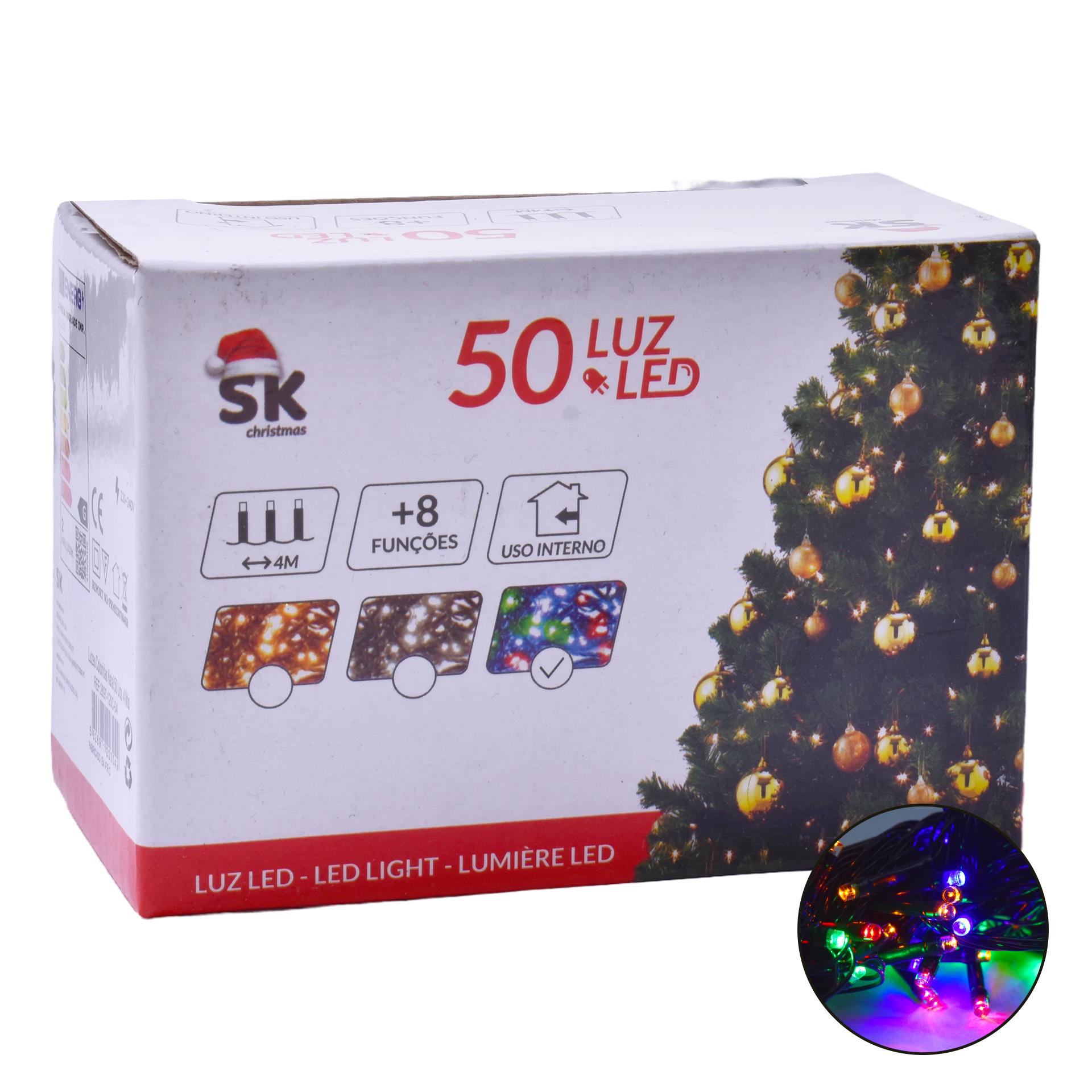 LUZ 4M/50LED C 8FUN 2697-120C-04 CX60