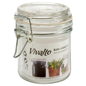 FRASCO VIDRO C/ TAMPA HERM. 250ML 35864