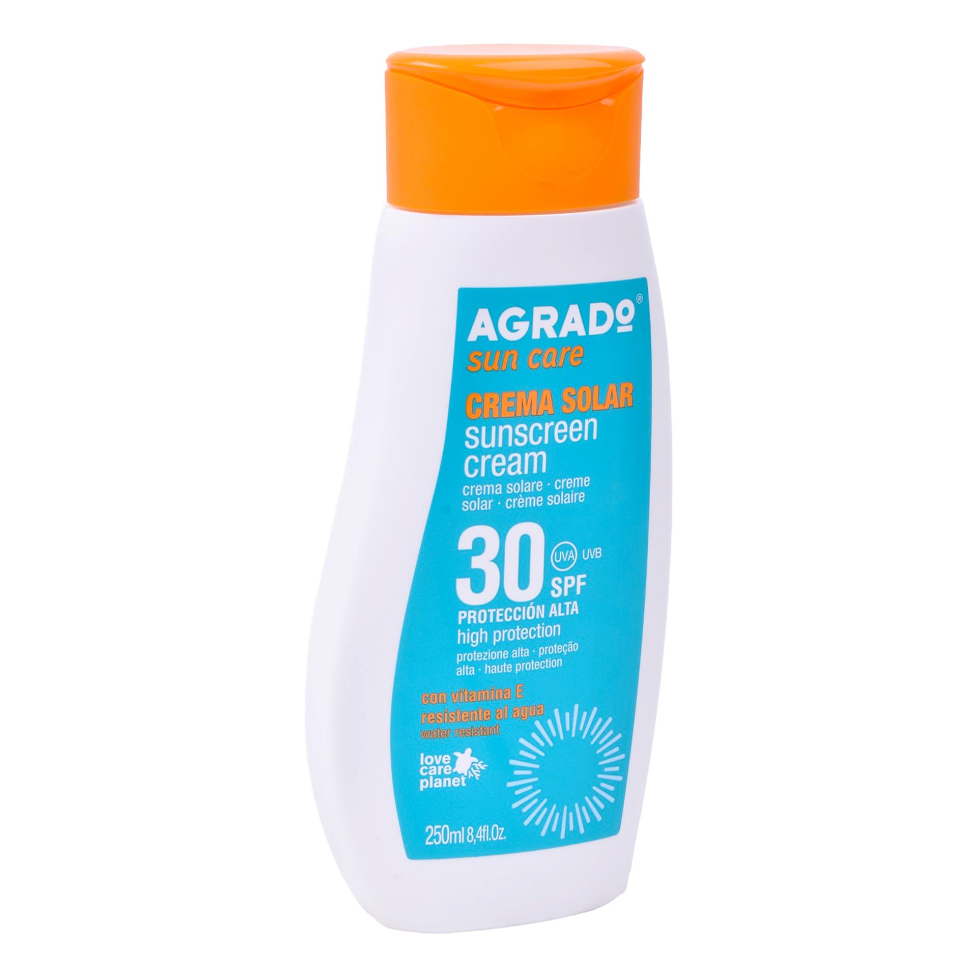 CREME SOLAR AGRADO SPF30 250ML CREME SOLAR AGRADO SPF30 250ML