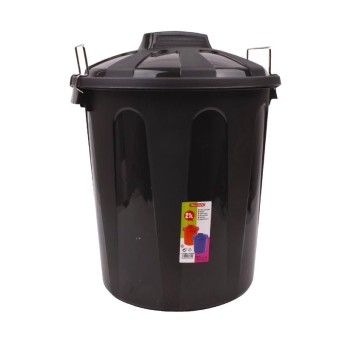 BALDE LIXO PRETO 21L