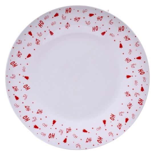 PRATO LADEIRO HO HO HO 10,5 0704-04CX36 PRATO LADEIRO HO HO HO 10,5 0704-04CX36