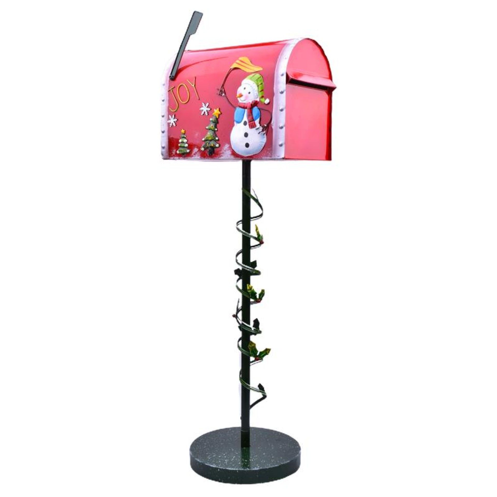 CAIXA CORREIO NATAL METAL 95CM CAIXA CORREIO NATAL METAL 95CM