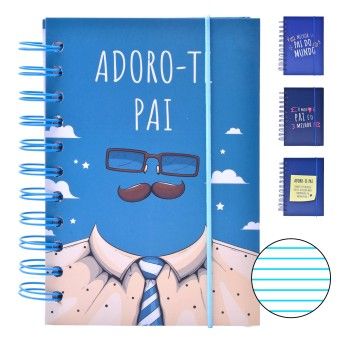 BLOCO NOTAS A6 168PAG 2794-000-PCX120