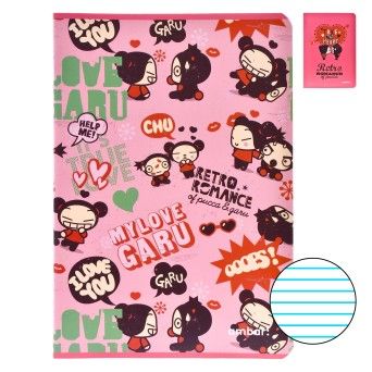 CADERNO AGRAFADO A5 PUCCA 32F
