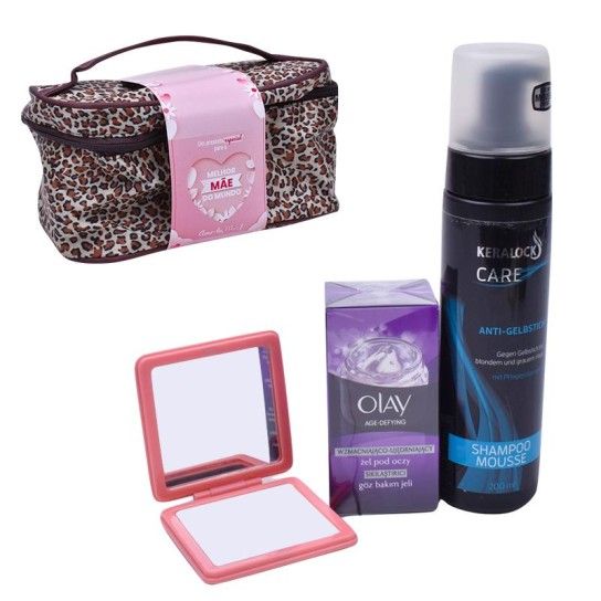 BOLSA + ESPELHO+ CREME + SHAMPOO SECO Q12 20%