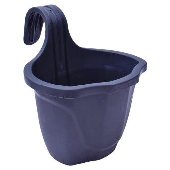 FLOREIRA VARANDA CINZA 23X18X24,5 BLUMAX CX24