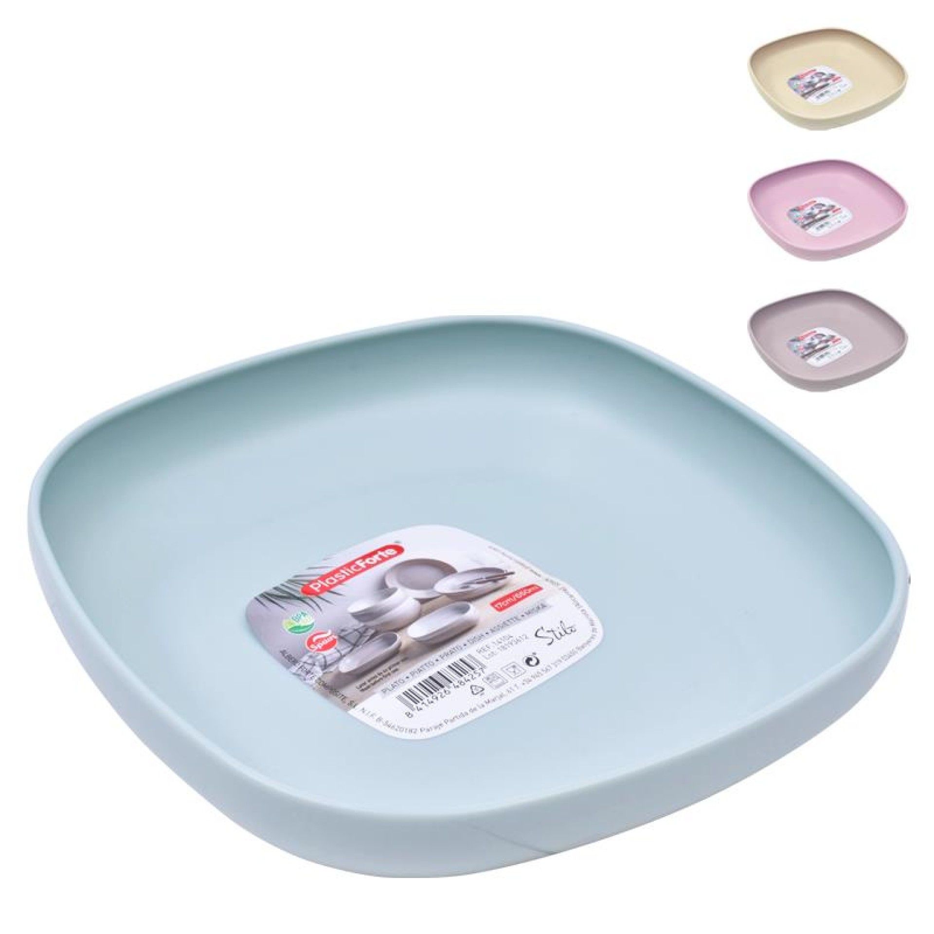 PRATO STILO QUADRADO 17 CM 650 ML PRATO STILO QUADRADO 17 CM 650 ML