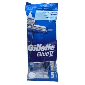 GILETTE MAQ. BARBEAR BLUE II 5UNI