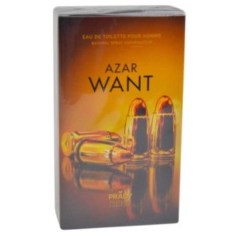 EAU DE TOILETTE P/HOMME AZAR WANT 100ML