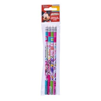 CONJ 4 LAPIS MINNIE/MARGARIDA 352890