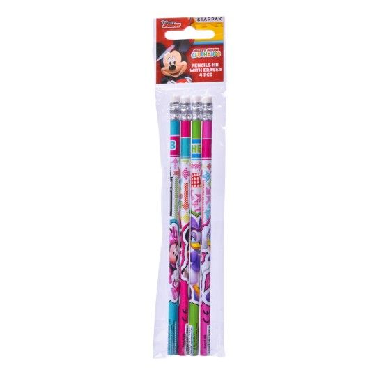 CONJ 4 LAPIS MINNIE/MARGARIDA 352890