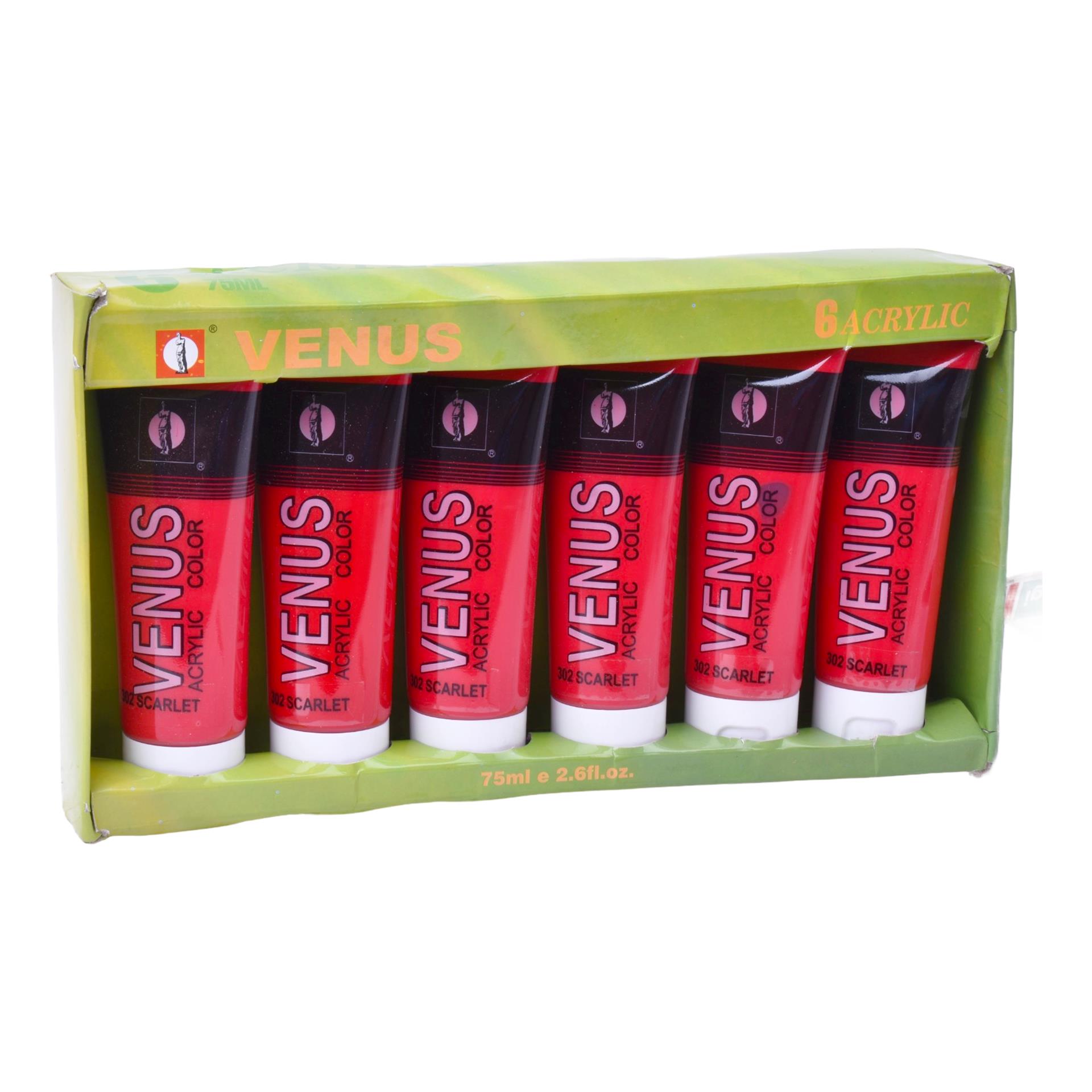 TINTA ACRILICA 75ML VERM 468-120-03 CX24