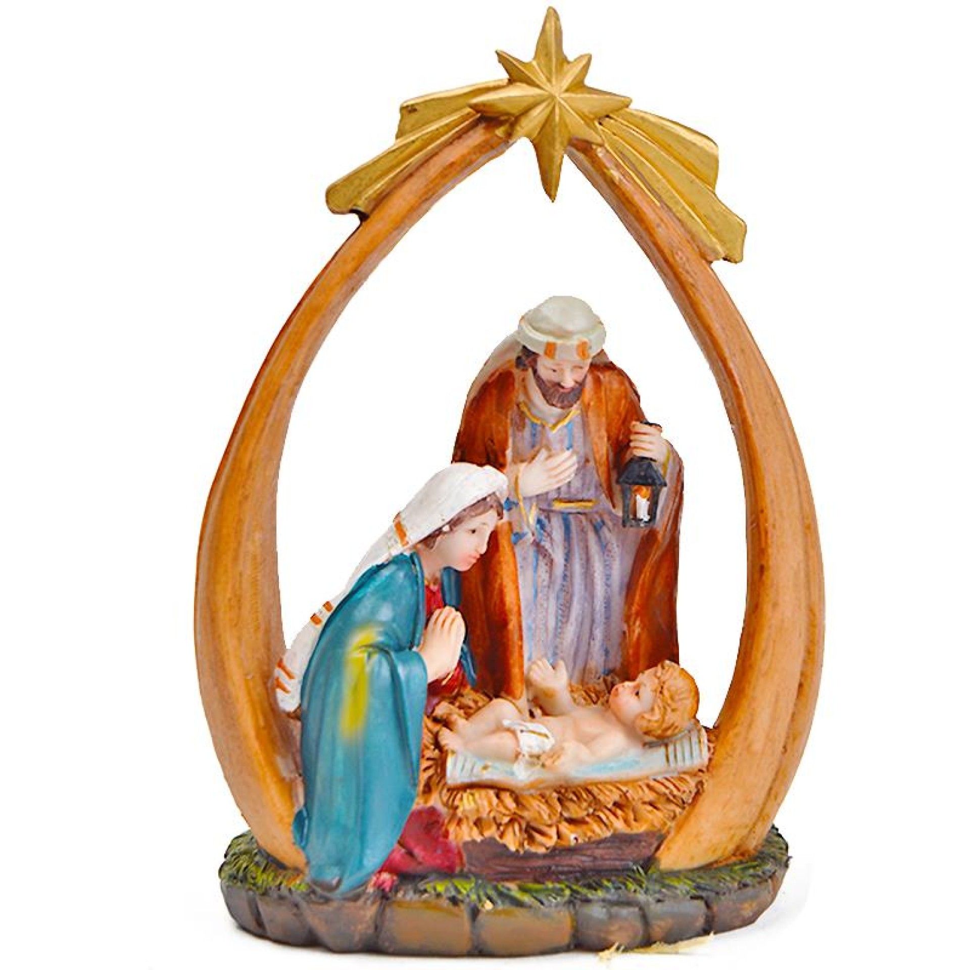 PRESEPIO RESINA 21CM PRESEPIO RESINA 21CM