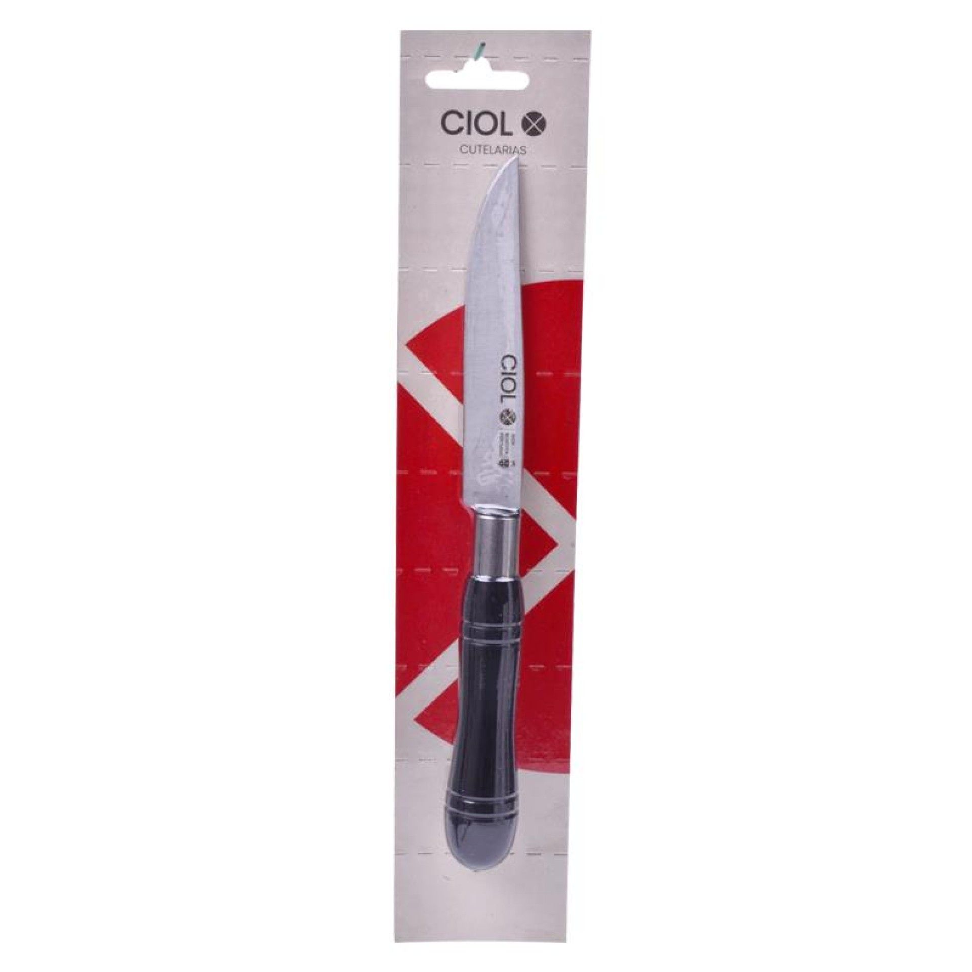 FACA P/ VEGETAIS CABO PRETO 11CM FACA P/ VEGETAIS CABO PRETO 11CM