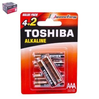 PILHA TOSHIBA LR3GCA BP- C6