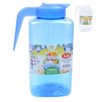 JARRO PLASTICO C/ TAMPA 2,2L 06603